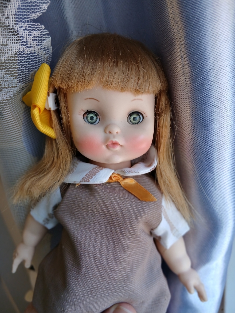 1966 Effanbee Vintage Doll 11 inches Brownie Girl Collectable Retro 60s